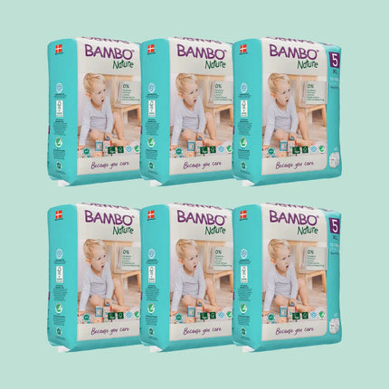 Bambo Nature Eco Nappies Size 5 XL - Bulk-Bambo Nature-Hello Charlie