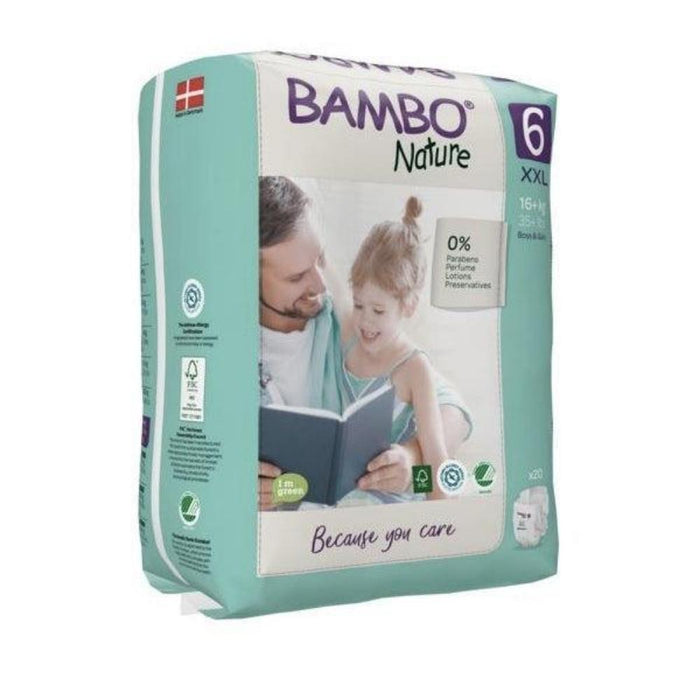 Bambo Nature Eco Nappies Size 6 XXL - Bulk--Hello-Charlie