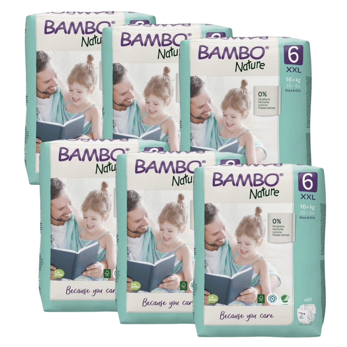 Bambo Nature Eco Nappies Size 6 XXL - Bulk--Hello-Charlie