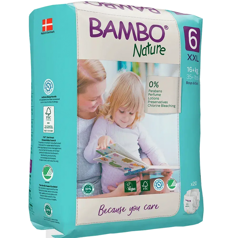 Bambo Nature Eco Nappies Size 6 XXL - Pack-Bambo Nature-Hello Charlie