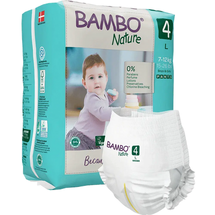 Bambo Nature Eco Training Pants Size 4 L - Bulk-Bambo Nature-Hello Charlie