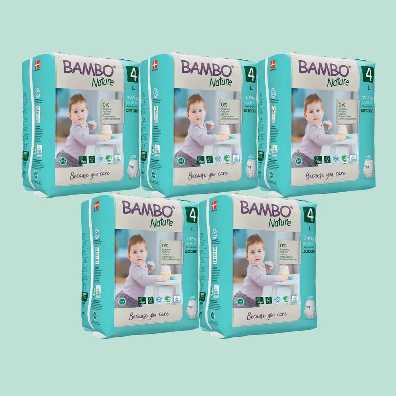 Bambo Nature Eco Training Pants Size 4 L - Bulk-Bambo Nature-Hello Charlie