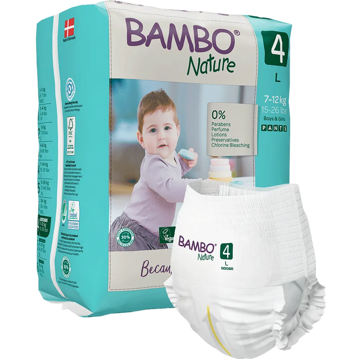 Bambo Nature Eco Training Pants Size 4 L - Bulk - Hello Charlie