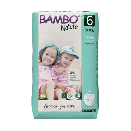 Bambo Nature Eco Training Pants Size 6 XXL - Pack - Hello Charlie