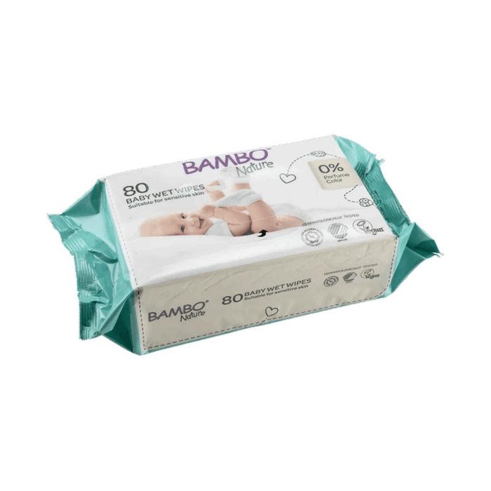 Bambo Nature Fragrance Free Baby Wipes - Bulk Buy - 12 Packs-Hello-Charlie