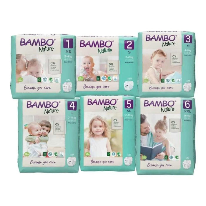 Bambo Nature Nappy Samples - Hello Charlie