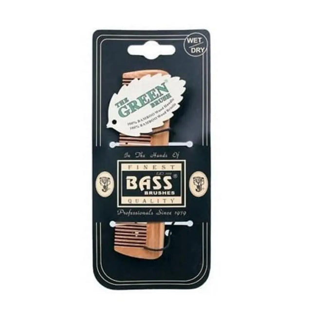 Bass Brushes Bamboo Comb - Fine Tooth-Bass Brushes-Hello Charlie