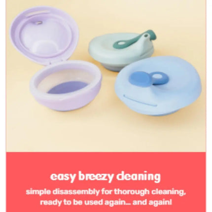 b.box Fill & Feed - Reusable Food Pouch-b.box-Lullaby Blue-Hello Charlie