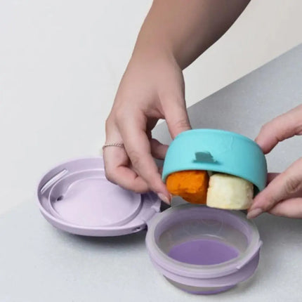 b.box Fill & Feed - Reusable Food Pouch-b.box-Lullaby Blue-Hello Charlie