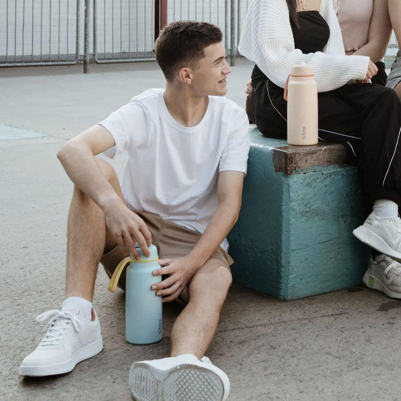 b.box Insulated Flip Top Drink Bottle-b.box-Pool Side-Hello Charlie