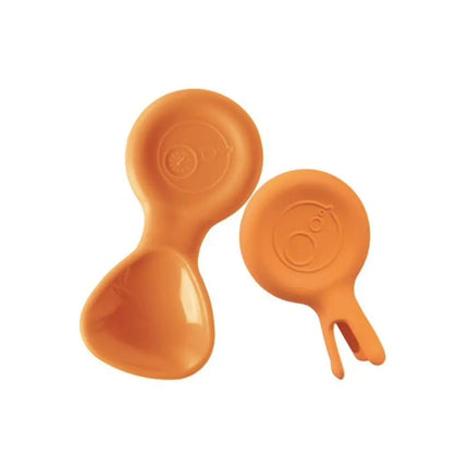 b.box Mini Spoon & Mini Flork-b.box-Citrus Orange-Hello Charlie