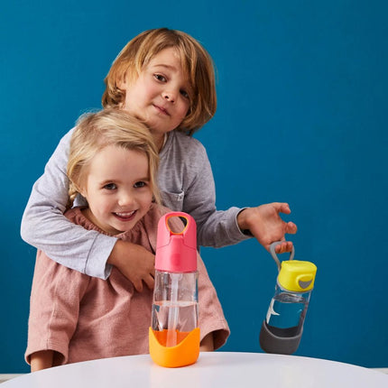 b.box Sport Spout Bottle - 450ml-b.box-Blue Slate-Hello Charlie