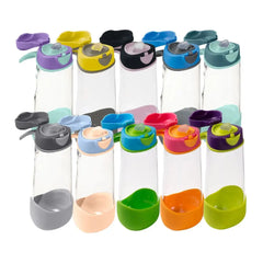 b.box Sport Spout Bottle - 600ml-b.box-Blue Slate-Hello Charlie