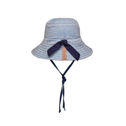 Bedhead Explorer Reversible Infant & Kids Classic Bucket Sun Hat - Charlie / Indigo-Bedhead Hats-Medium-Hello Charlie