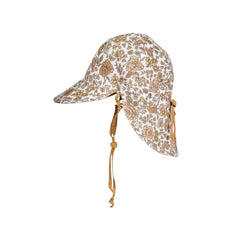 Bedhead Lounger Reversible Infant Flap Hat - Marie / Maize-Bedhead Hats-Hello Charlie