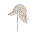 Bedhead Lounger Reversible Infant Flap Hat - Poppy / Rosa - Hello Charlie