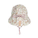 Bedhead Lounger Reversible Infant Flap Hat - Poppy / Rosa - Hello Charlie