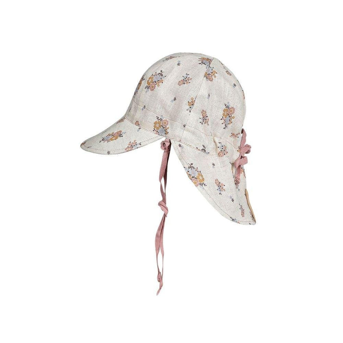 Bedhead Lounger Reversible Infant Flap Hat - Primrose / Rosa - Hello Charlie