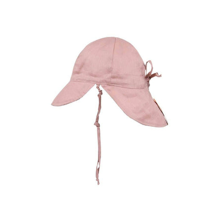 Bedhead Lounger Reversible Infant Flap Hat - Primrose / Rosa-Bedhead Hats-Hello Charlie