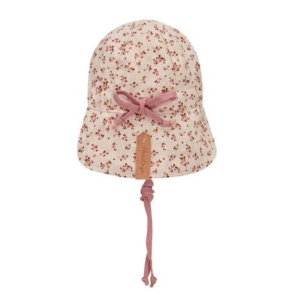 Bedhead Reversible Baby Flap Hat - Harlow / Rosa-Bedhead Hats-XXS-Hello Charlie