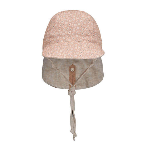 Bedhead Reversible Baby Flap Hat - Polly / Flax - Hello Charlie