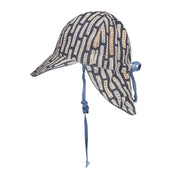 Bedhead Reversible Baby Flap Hat - Simpson / Steele-Bedhead Hats-Hello Charlie
