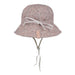 Bedhead Reversible Infant Panel Bucket Hat - Florence / Flax--Hello-Charlie