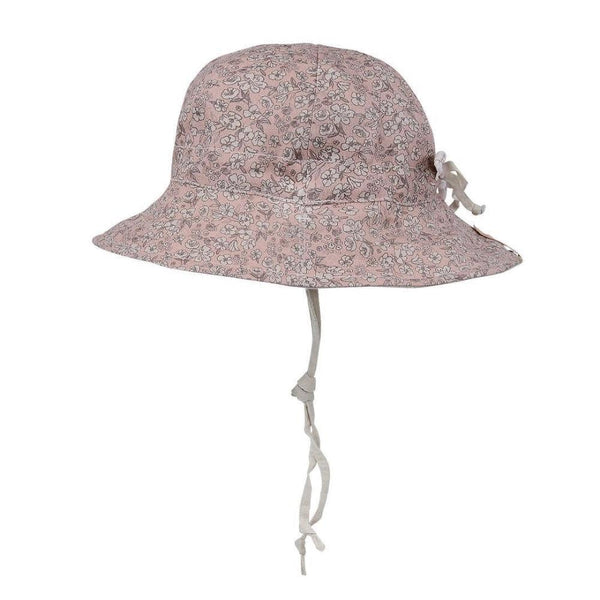 Bedhead Reversible Infant Panel Bucket Hat - Florence / Flax--Hello-Charlie