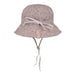 Bedhead Reversible Infant Panel Bucket Hat - Florence / Flax - Hello Charlie