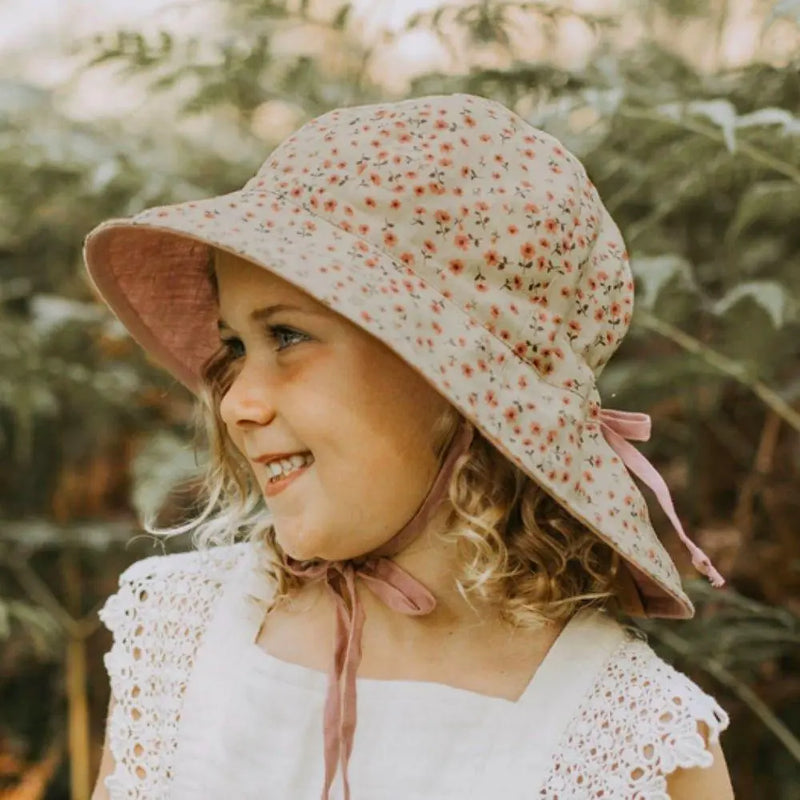 Bedhead Reversible Infant Panel Bucket Hat - Penny / Rosa-Bedhead Hats-Small-Hello Charlie