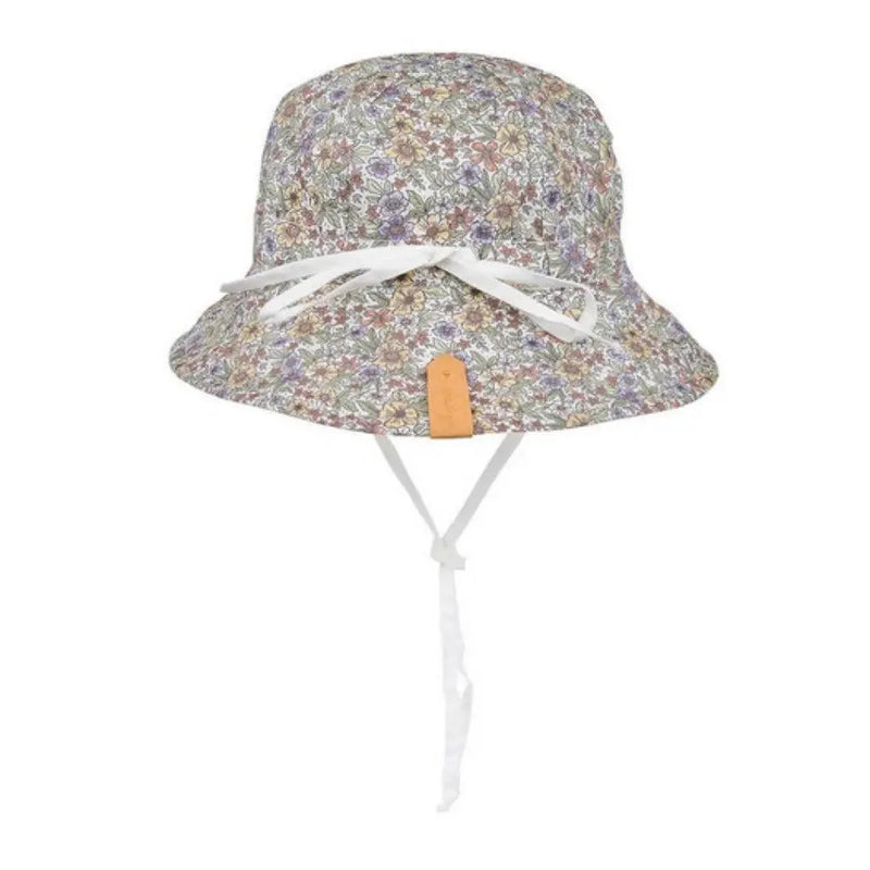 Bedhead Reversible Infant Panel Bucket Hat - Winnie / Blanc-Bedhead Hats-Small-Hello Charlie