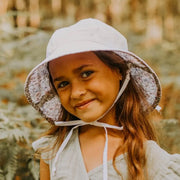 Bedhead Reversible Infant Panel Bucket Hat - Winnie / Blanc-Bedhead Hats-Small-Hello Charlie