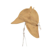 Bedhead Roamer Reversible Teddy Infant Flap Hat - Maize / Flax-Bedhead Hats-XS-Hello Charlie