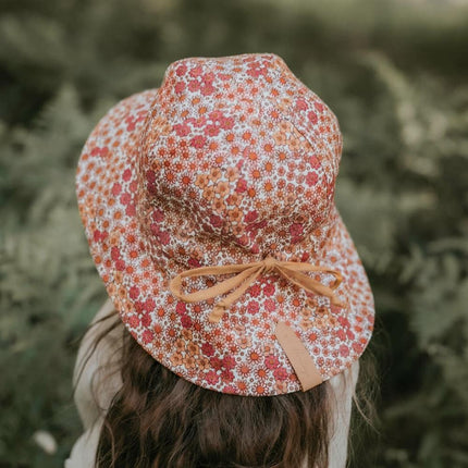 Bedhead Wanderer Infant & Kids Reversible Panel Bucket Sun Hat - Melody / Maize-Bedhead Hats-Medium-Hello Charlie