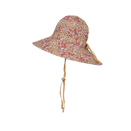 Bedhead Wanderer Infant & Kids Reversible Panel Bucket Sun Hat - Melody / Maize-Bedhead Hats-Medium-Hello Charlie