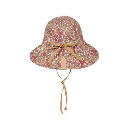 Bedhead Wanderer Infant & Kids Reversible Panel Bucket Sun Hat - Melody / Maize-Bedhead Hats-Medium-Hello Charlie