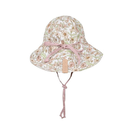 Bedhead Wanderer Infant & Kids Reversible Panel Bucket Sun Hat - Poppy / Rosa-Bedhead Hats-Medium-Hello Charlie