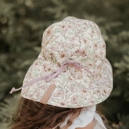 Bedhead Wanderer Infant & Kids Reversible Panel Bucket Sun Hat - Poppy / Rosa-Bedhead Hats-Medium-Hello Charlie