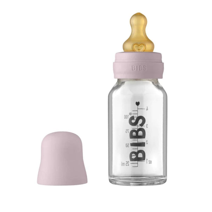 BIBS Glass Baby Bottle Set - 110ml-Cloud-Hello-Charlie