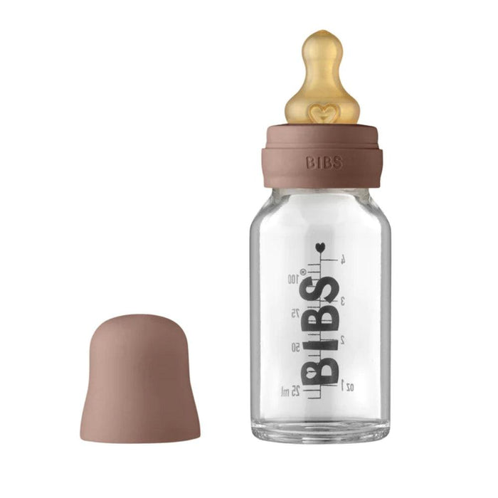 BIBS Glass Baby Bottle Set - 110ml-Woodhuck-Hello-Charlie