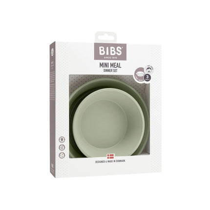 BIBS Kids Dinner Plate & Bowl Set-BIBS-Cloud-Hello Charlie