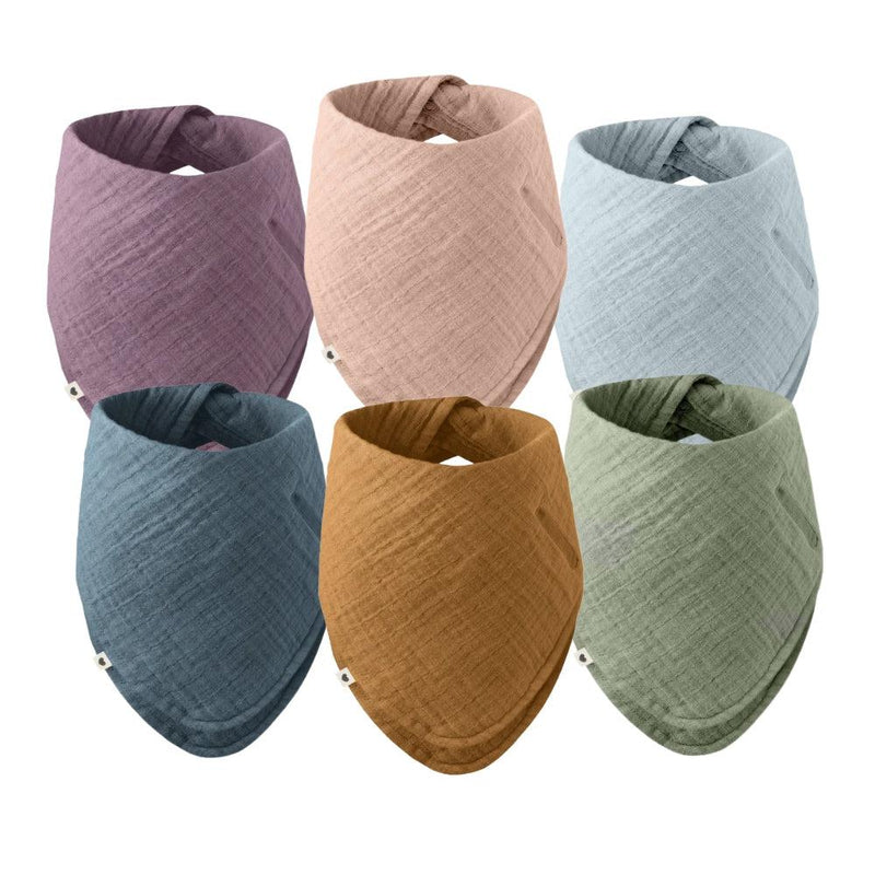 BIBS Organic Cotton Muslin Bandana Bib-BIBS-Baby Blue-Hello Charlie