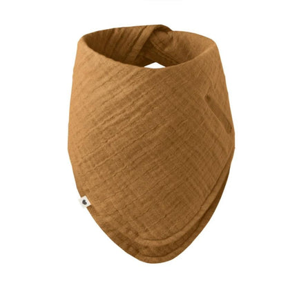 BIBS Organic Cotton Muslin Bandana Bib-BIBS-Caramel-Hello Charlie