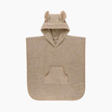 BIBS Organic Poncho Hooded Towel-BIBS-Vanilla-Hello Charlie