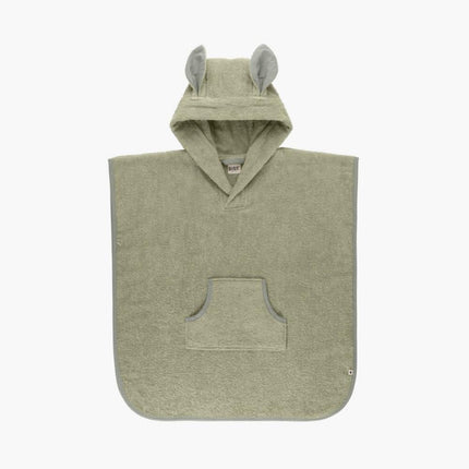 BIBS Organic Poncho Hooded Towel-BIBS-Sage-Hello Charlie