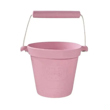 Bigjigs Adventure Silicone Bucket - Blush Pink-BigJigs-Hello Charlie