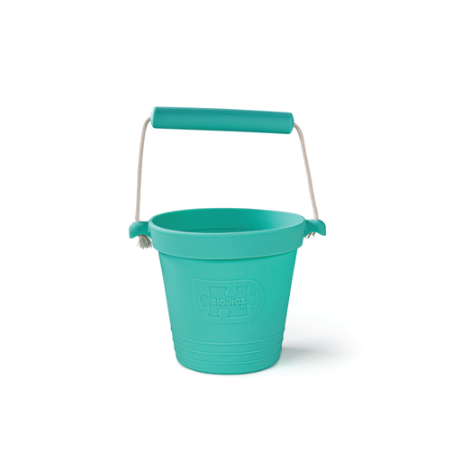 Bigjigs Adventure Silicone Bucket - Eggshell Green--Hello-Charlie