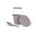 Bigjigs Adventure Silicone Bucket - Stone Grey - Hello Charlie