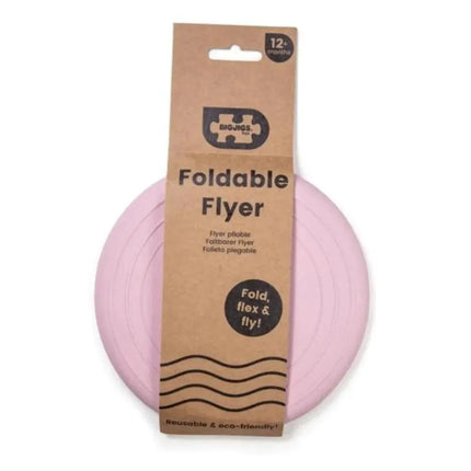 Bigjigs Foldable Kids Frisbee - Blush Pink-BigJigs-Hello Charlie