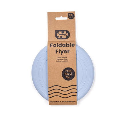 Bigjigs Foldable Kids Frisbee - Dove Grey-BigJigs-Hello Charlie